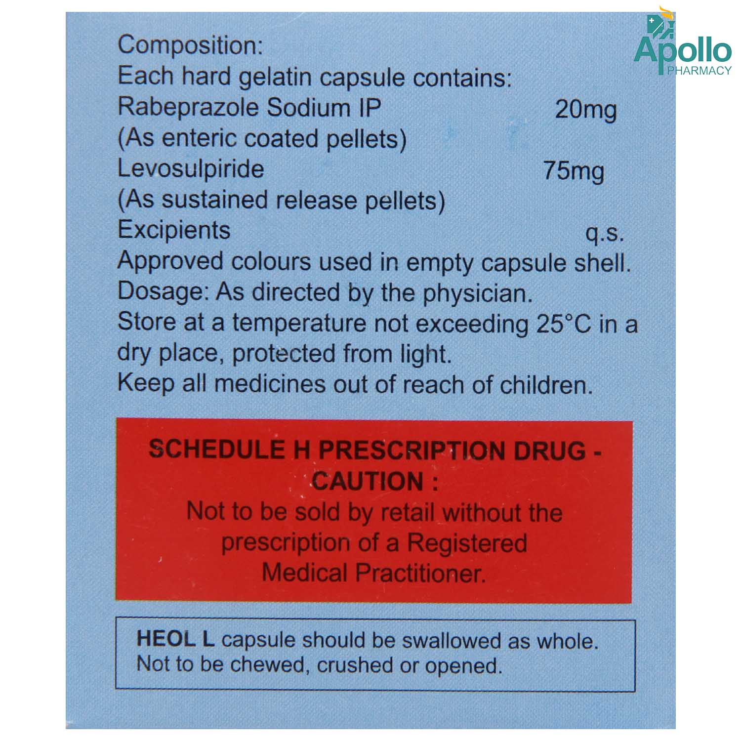 Heol L Capsule Price Uses Side Effects Composition Apollo Pharmacy