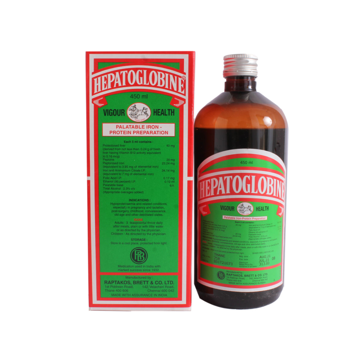 Hepatoglobine Syrup 450ml Price Uses Side Effects Composition Apollo Pharmacy