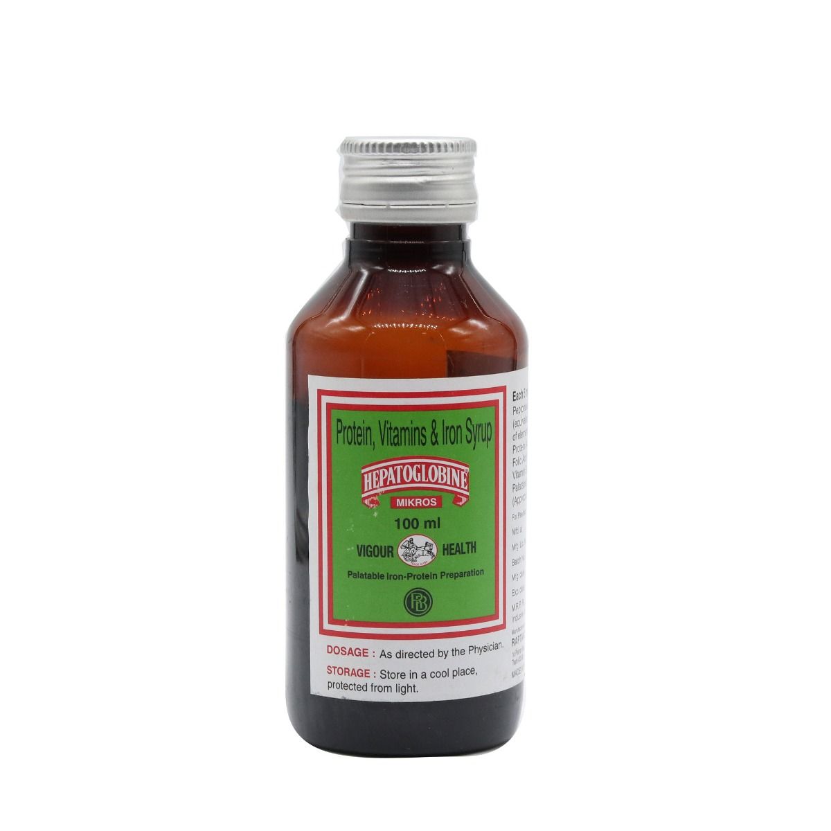 Hepatoglobine Liquid 450 ml Price, Uses, Side Effects, Composition