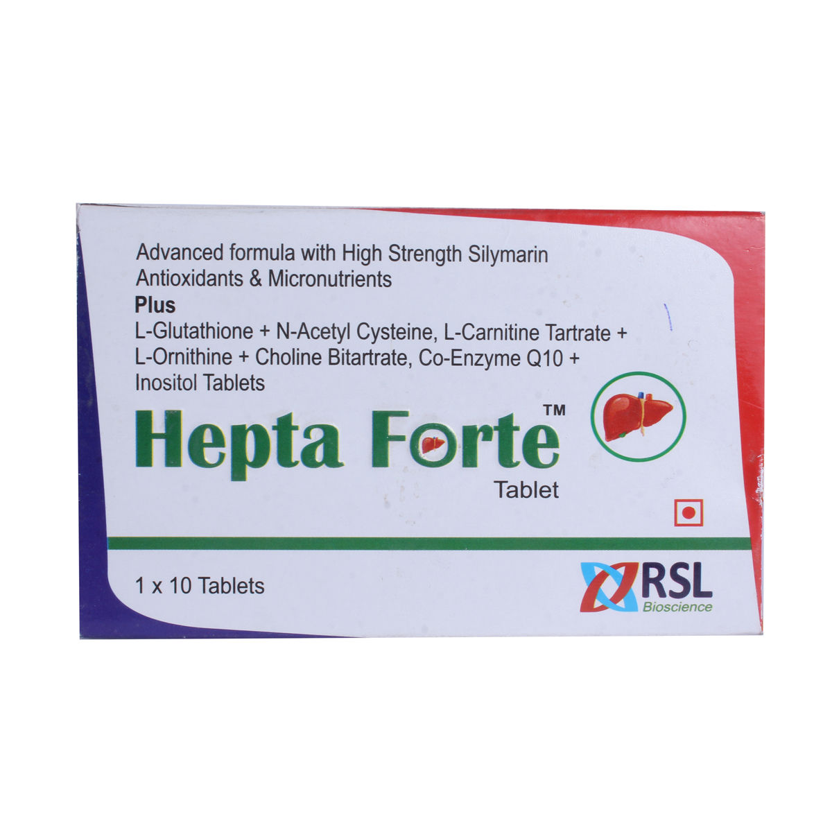 Hepta Forte Tablet 10's Price, Uses, Side Effects, Composition Apollo
