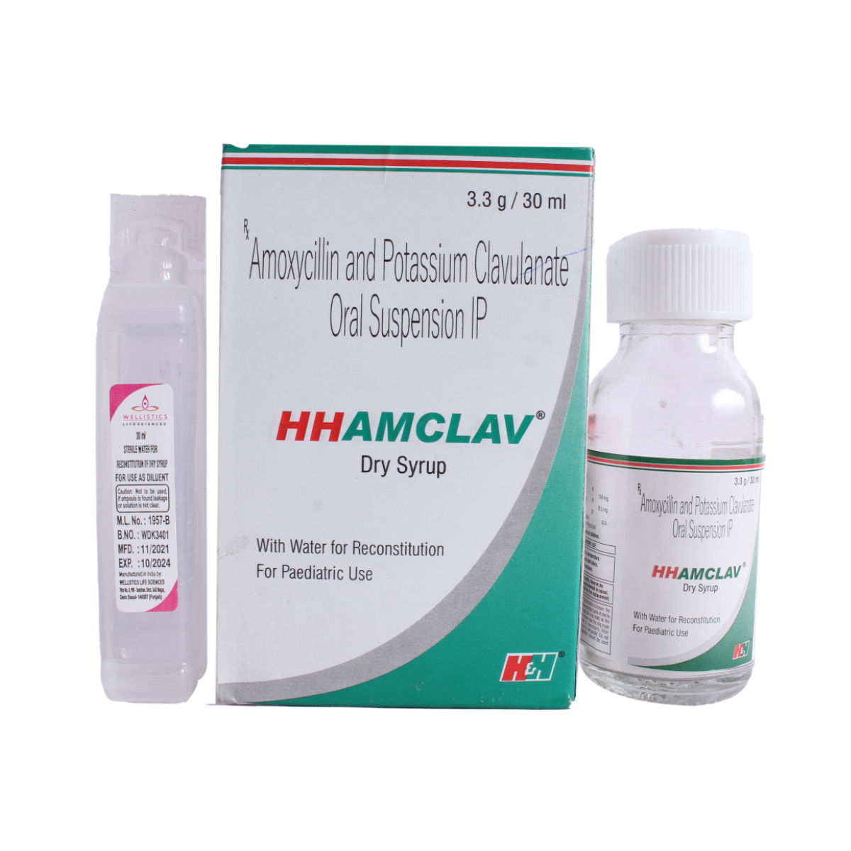 Hhamclav Dry Syrup 30 ml Price, Uses, Side Effects, Composition