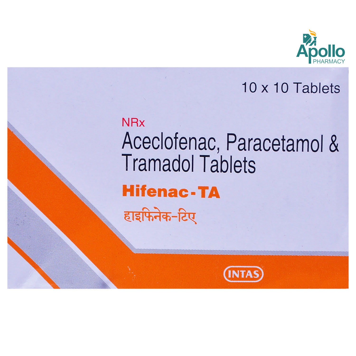 Hifenac-TA Tablet 10's, Pack of 10 TABLETS