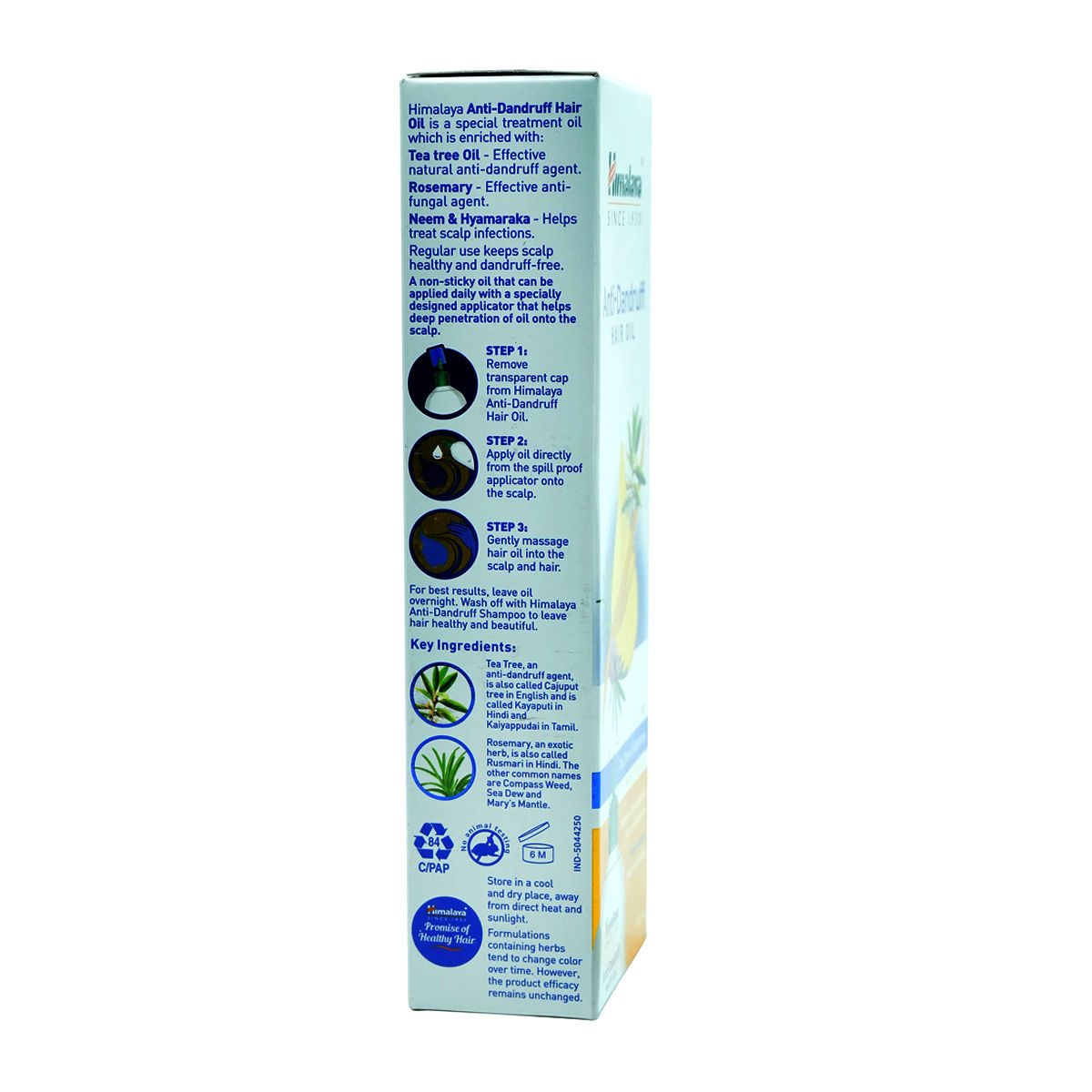 Himalaya Anti-Dandruff Hair Oil, 100 ml, Pack of 1 