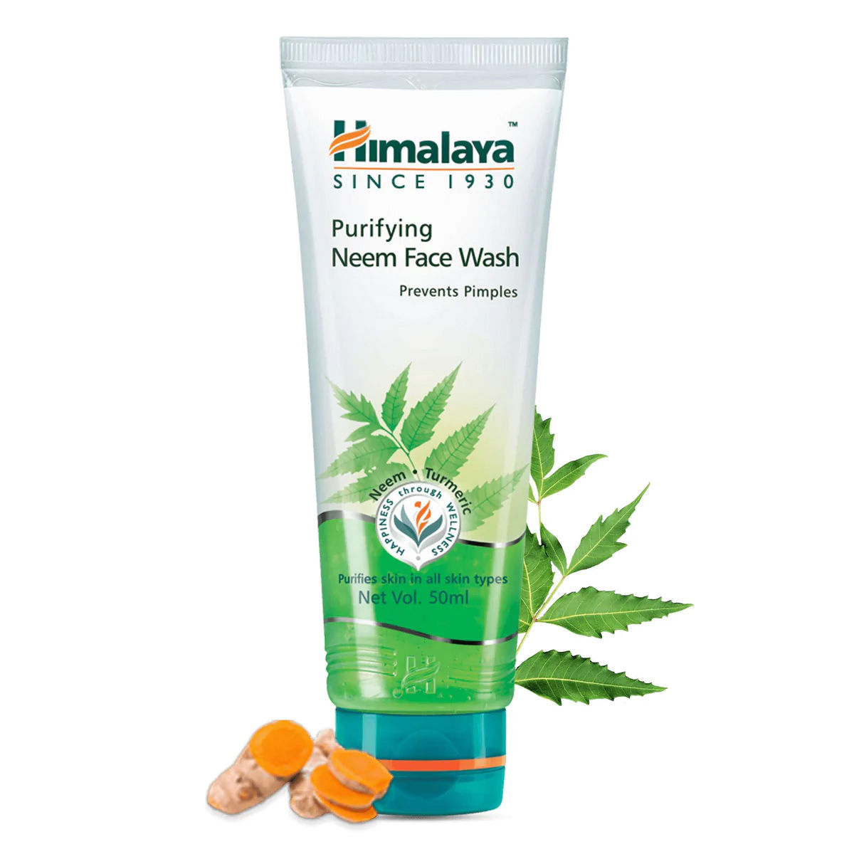 Himalaya Purifying Neem Face Wash, 50 ml, Pack of 1 