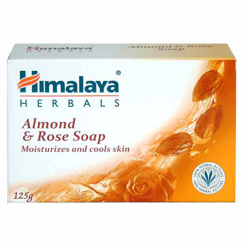Himalaya Moisturising Almond & Rose Soap, 125 gm, Pack of 1 