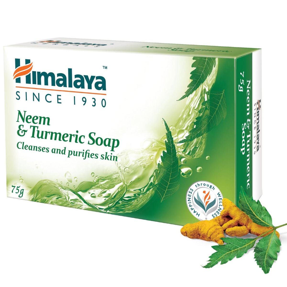 Himalaya Neem &Turmeric Soap, 75 gm, Pack of 1 
