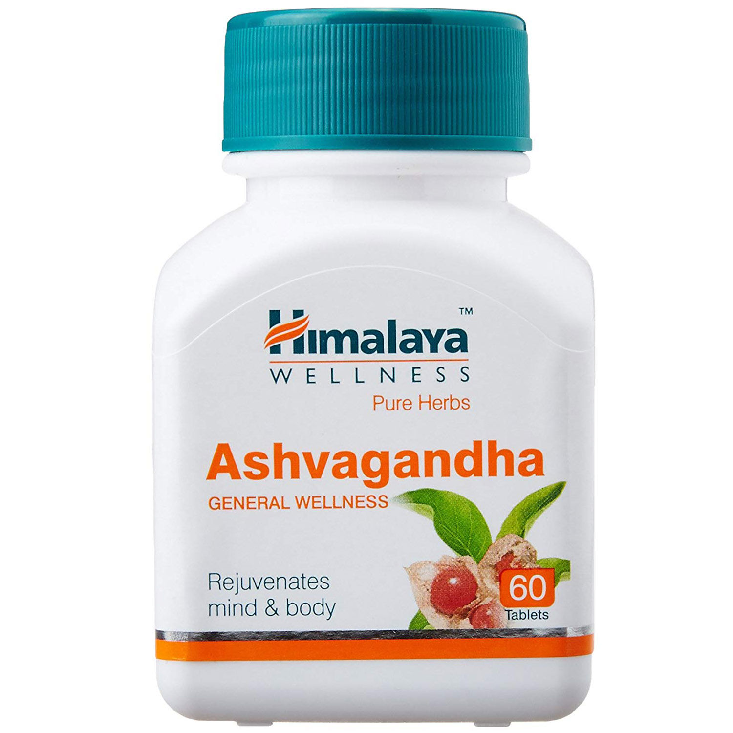 Himalaya Ashvagandha General Wellness, 60 Tablets, Pack of 1 