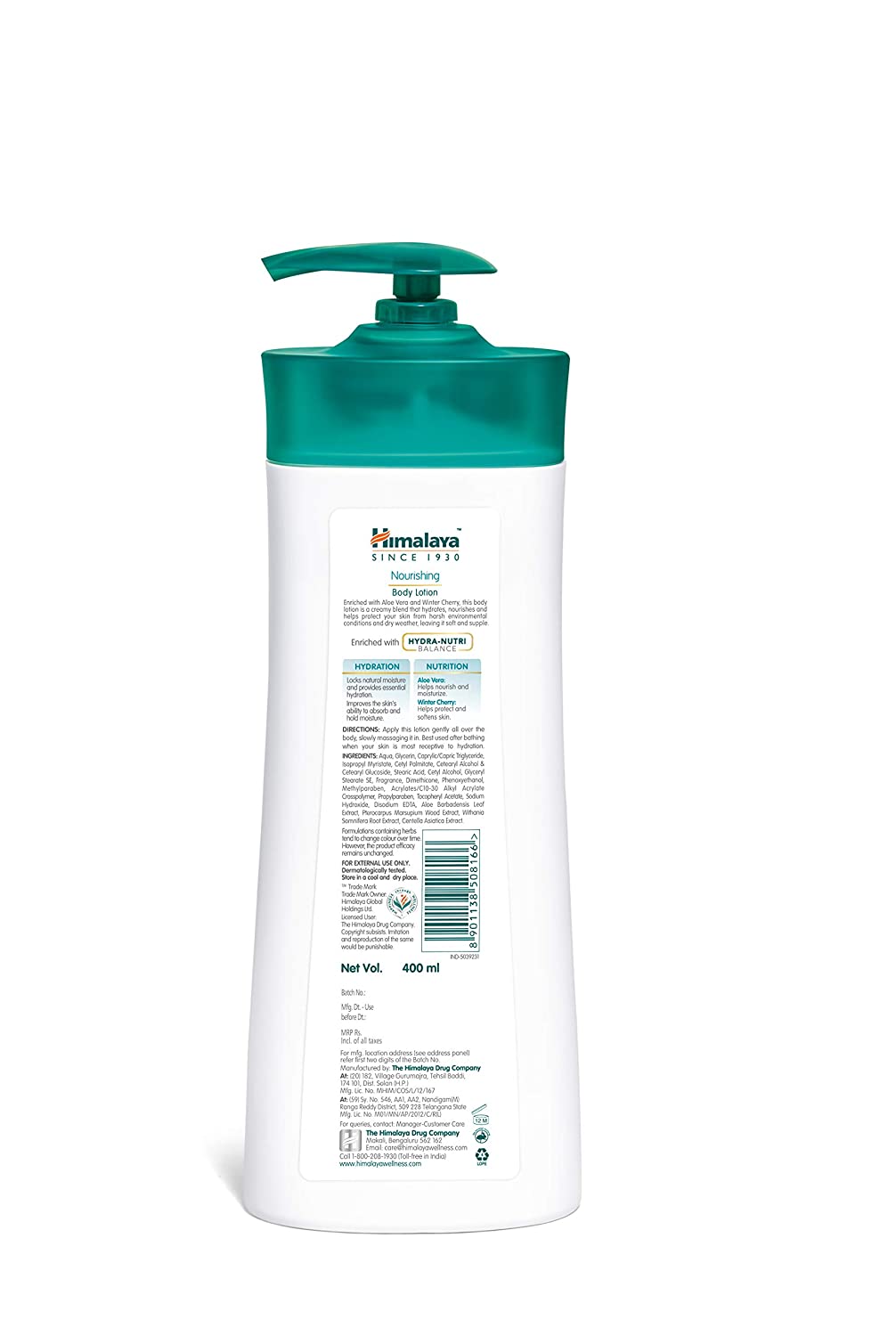 Himalaya Nourishing Body Lotion, 400 ml Price, Uses, Side Effects