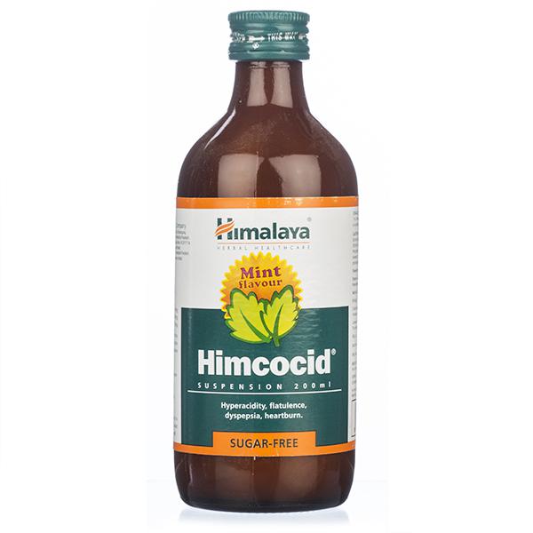 Buy Himalaya Himcocid Sugar Free Mint Flavour Suspension, 200 ml Online