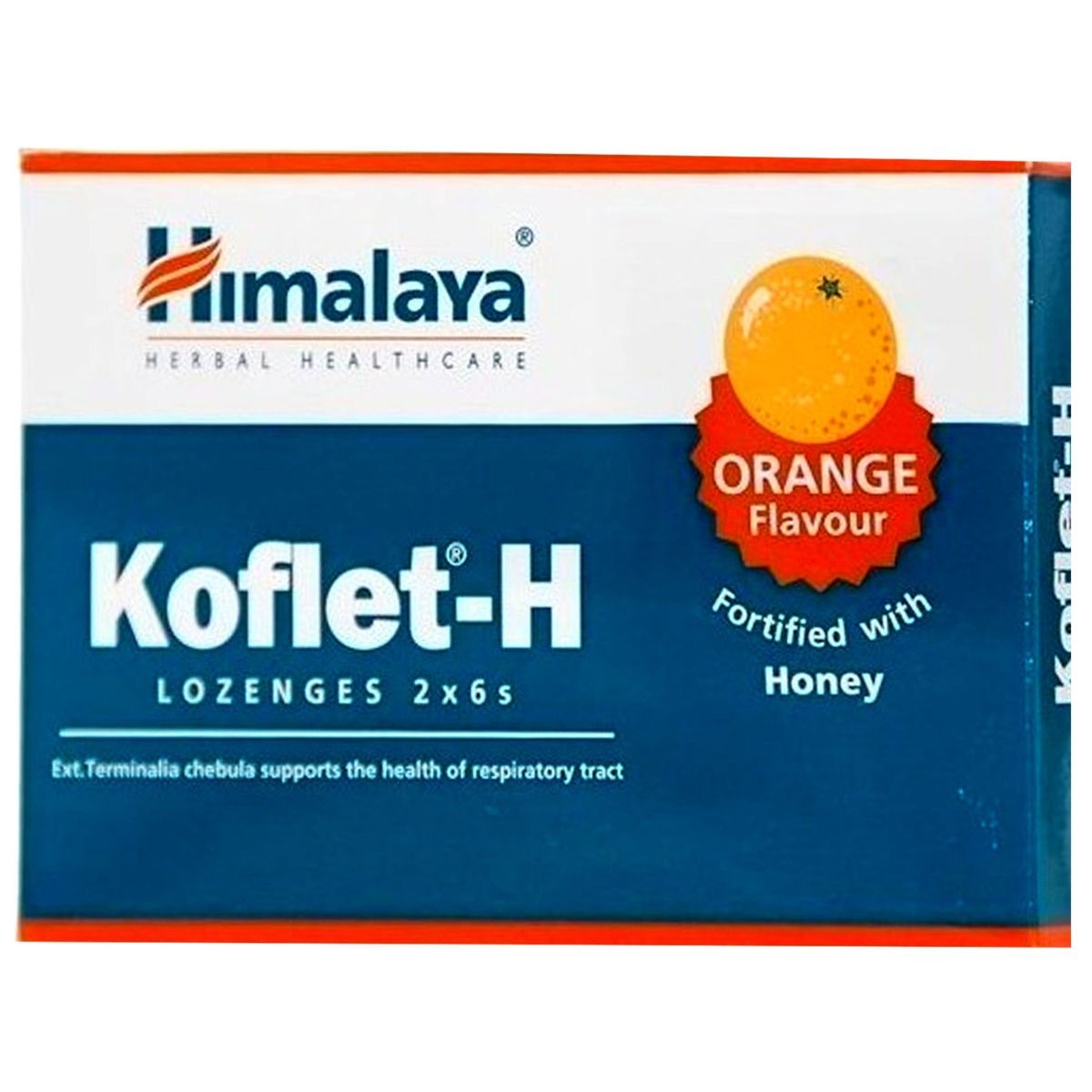 Buy Himalaya Koflet-H Orange, 6 Lozenges Online