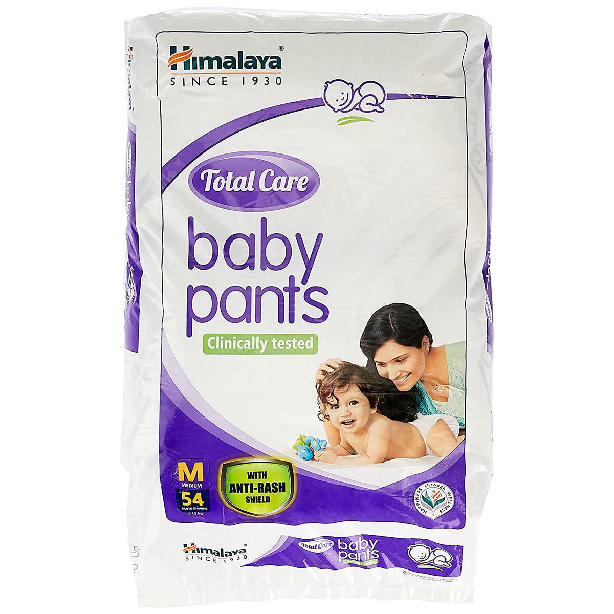 Himalaya Total Care Baby Diaper Pants Medium, 54 Count Price, Uses