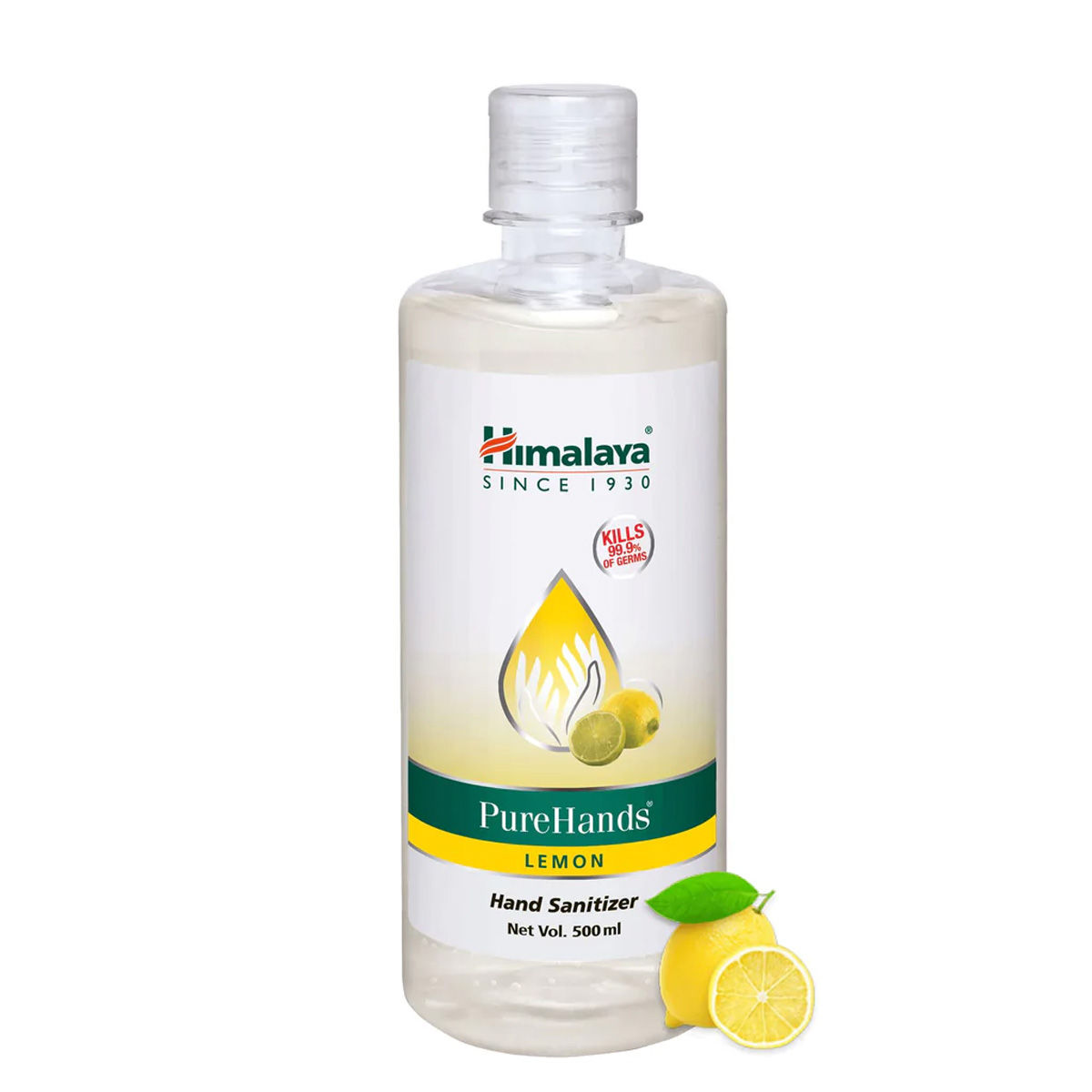 Himalaya Pure Hands Lemon Flavour Hand Sanitizer, 500 ml Price, Uses, Side Effects, Composition