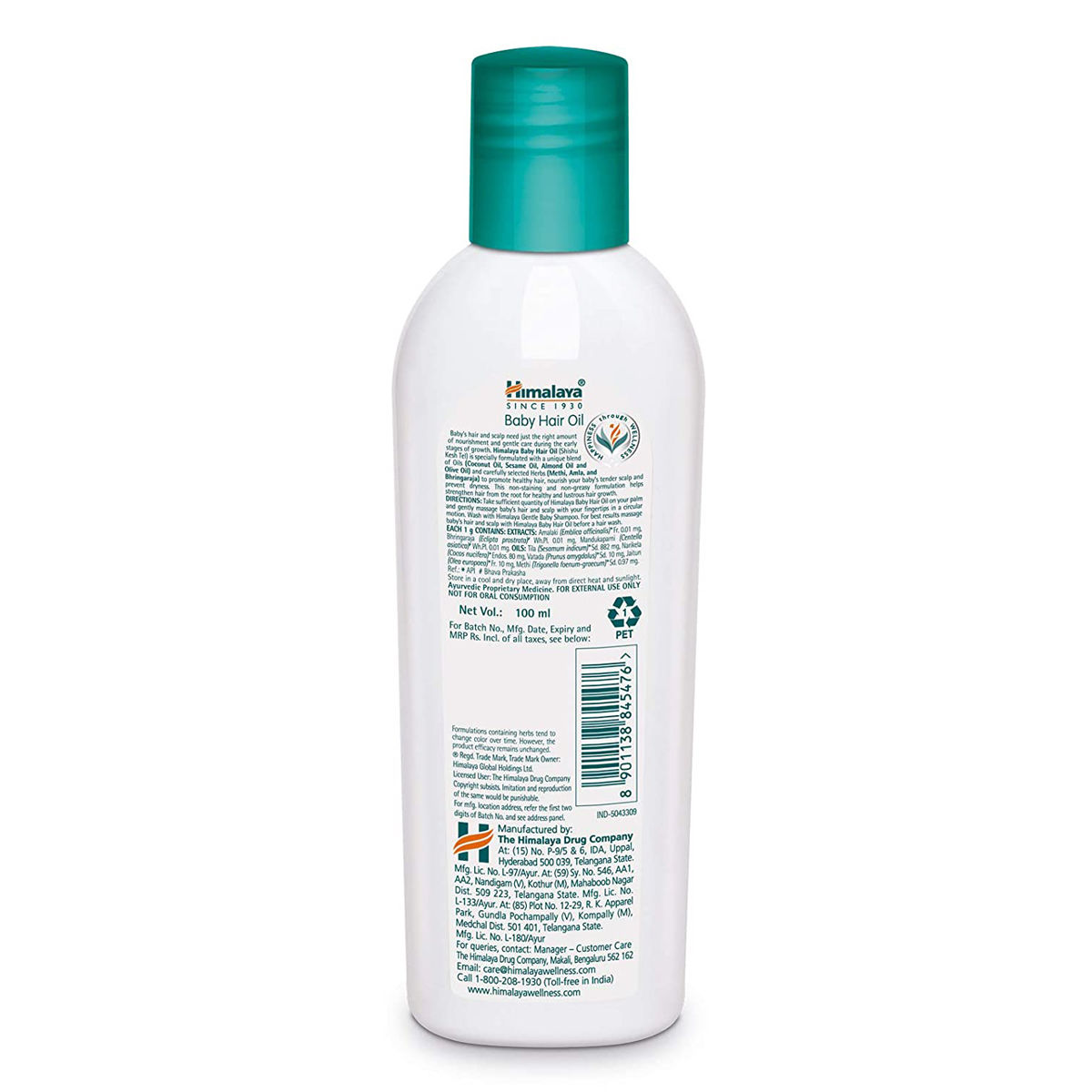 Himalaya Baby Hair Oil, 100 ml Price, Uses, Side Effects, Composition