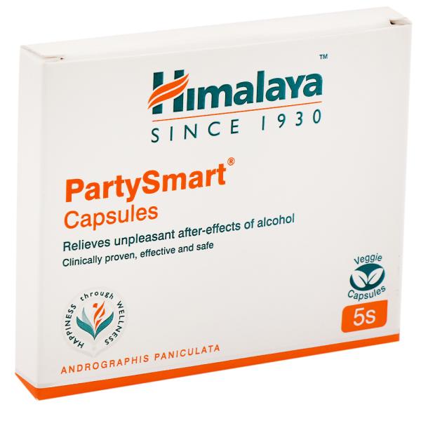 Himalaya PartySmart, 5 Capsules Price, Uses, Side Effects, Composition ...