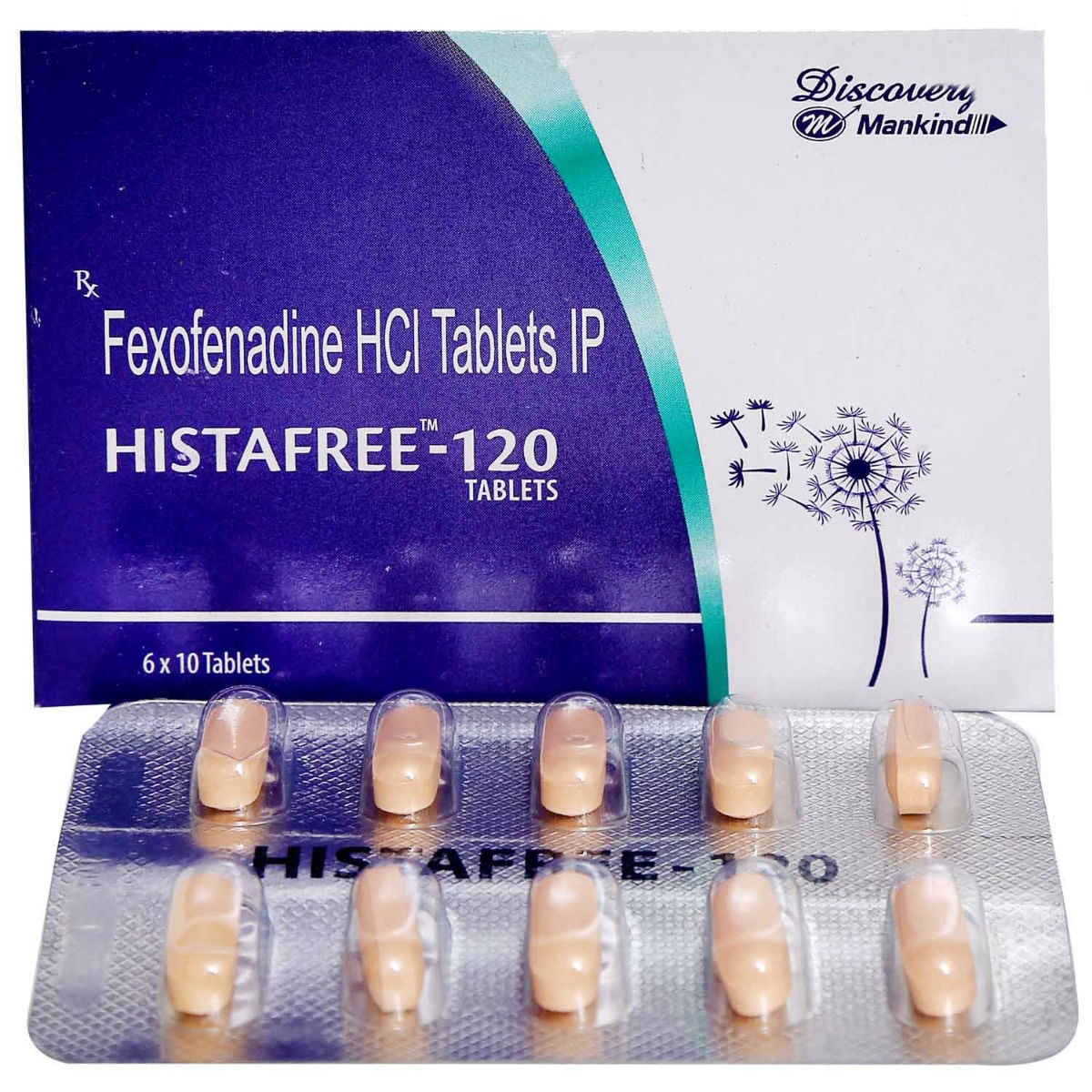 Histafree120 Tablet 10's Price, Uses, Side Effects, Composition