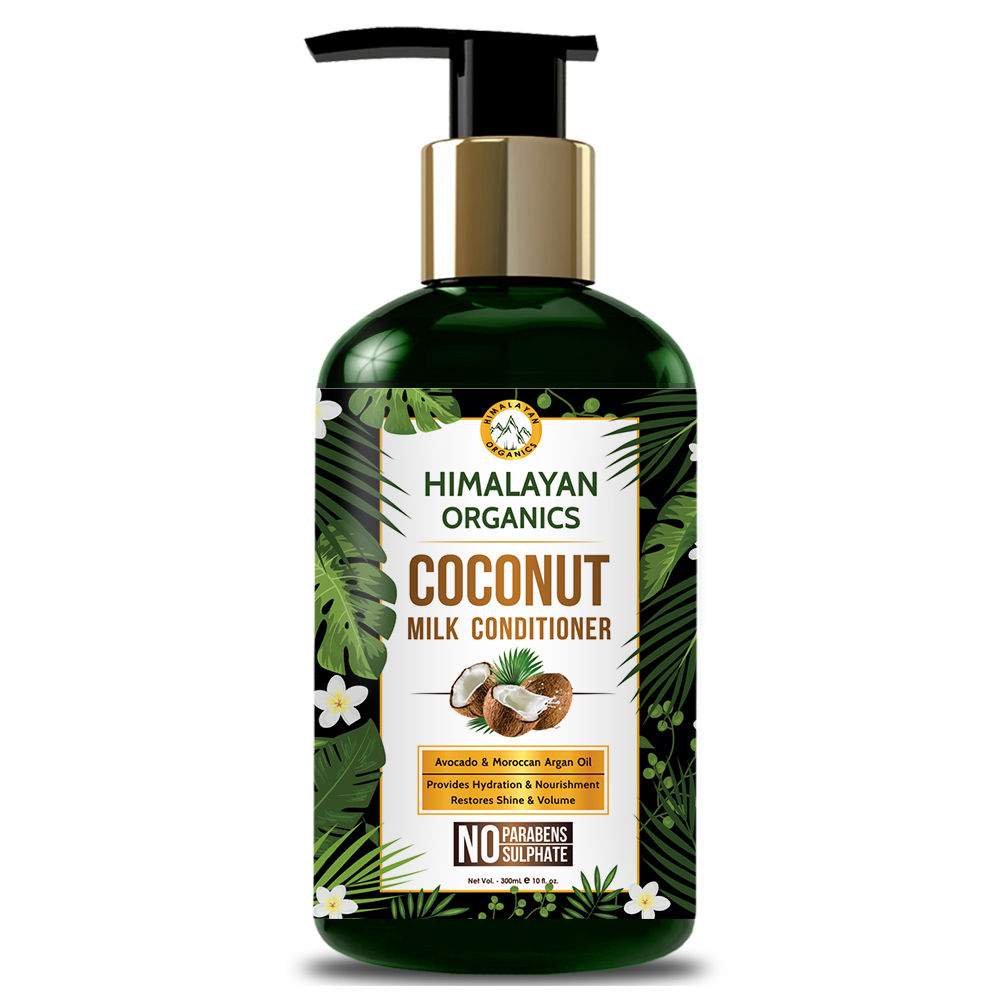 Himalayan Organic Coconut Milk Conditioner, 300 ml, Pack of 1 