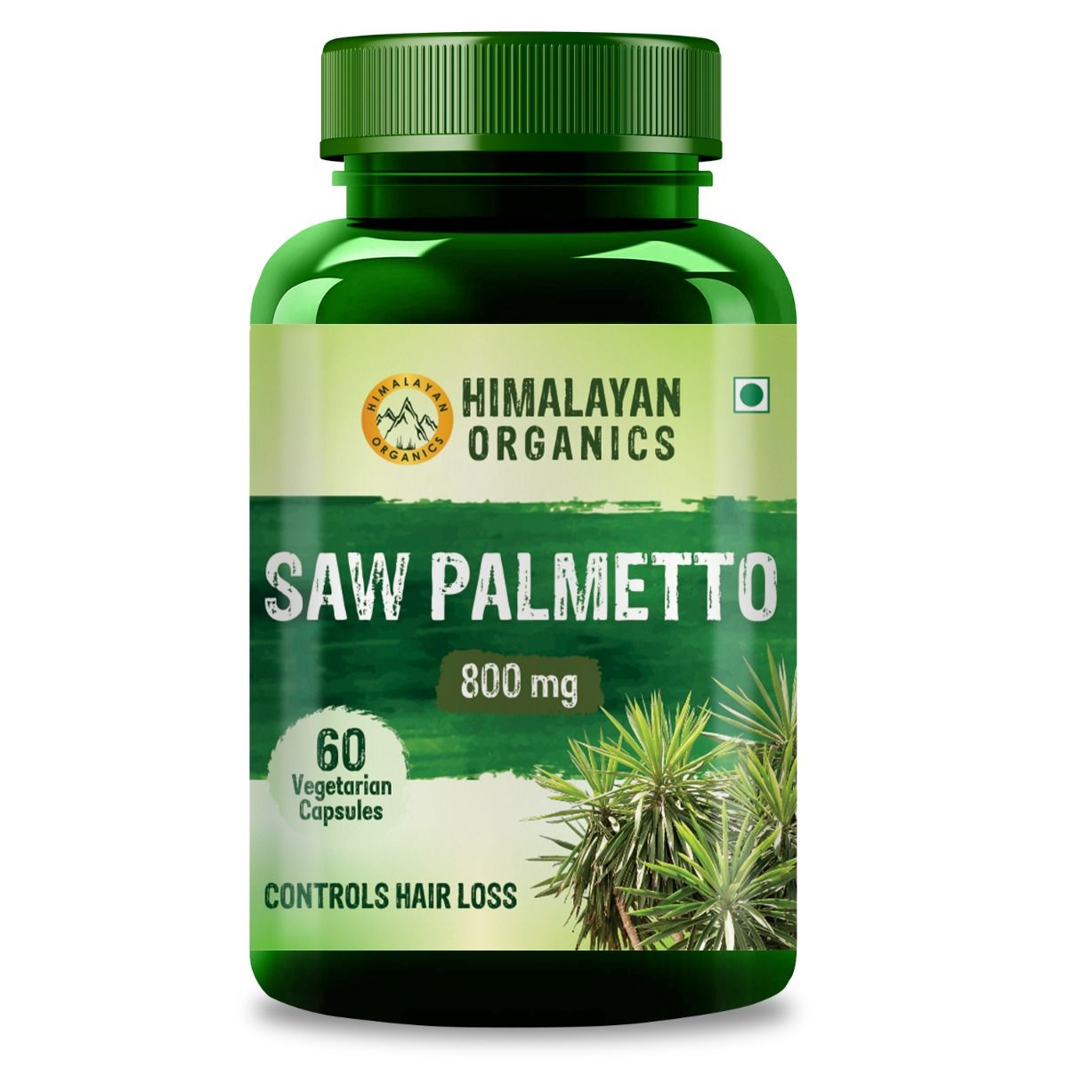 Buy Himalayan Organics Saw Palmetto 800 mg, 60 Capsules Online