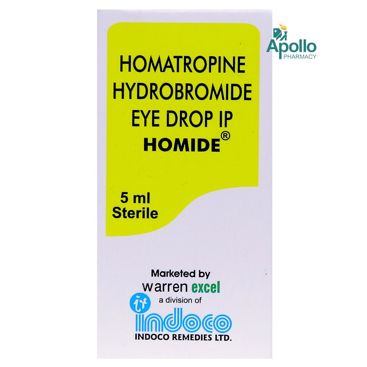 Homide Eye Drops 5 ml Price, Uses, Side Effects, Composition Apollo
