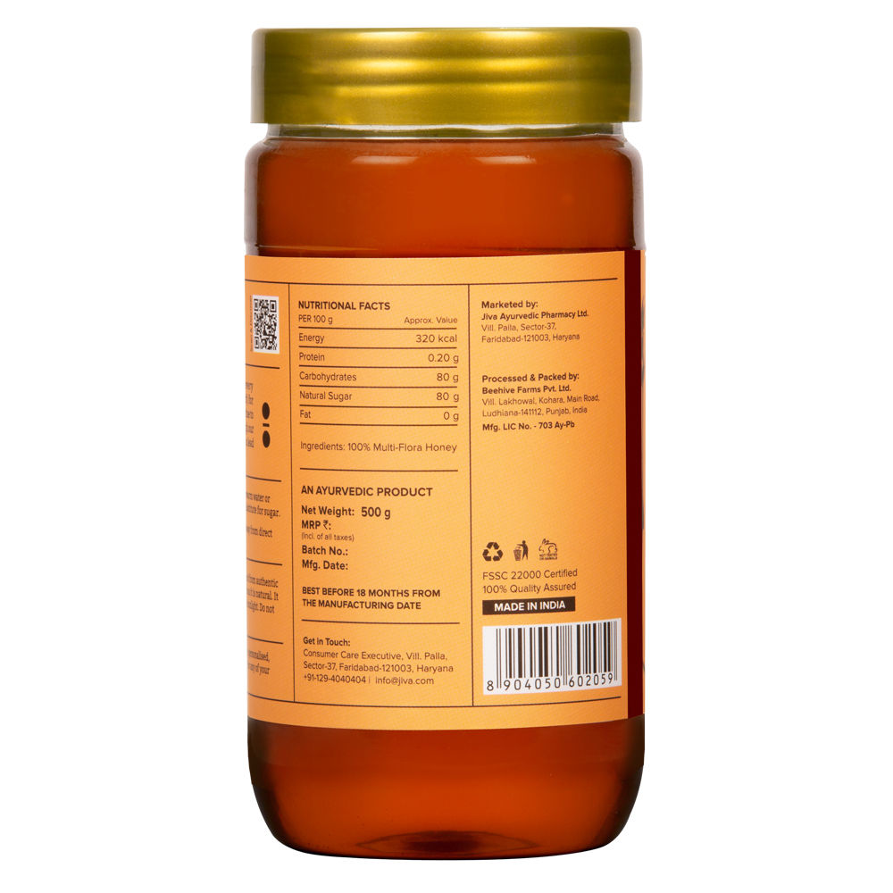 Jiva Honey, 500 gm, Pack of 1 
