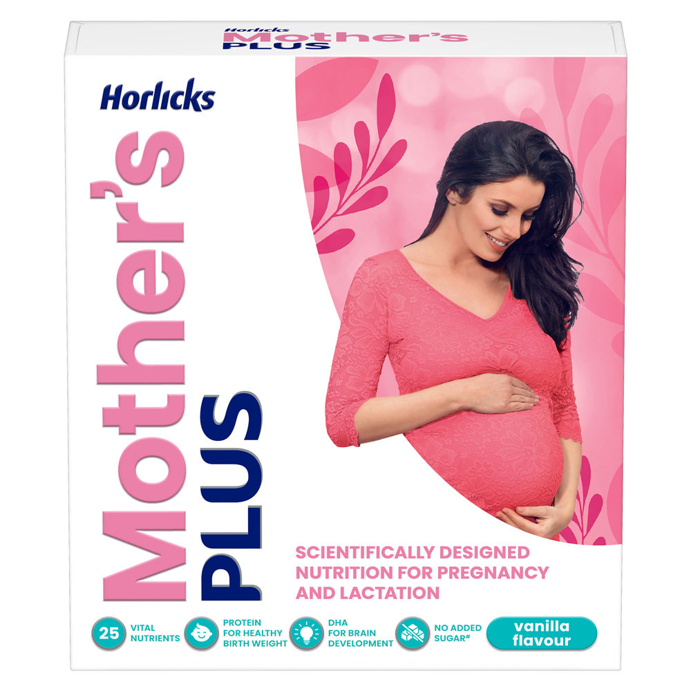 Mother's Horlicks Vanilla Flavoured Health & Nutrition Drink, 200 gm Refill Pack, Pack of 1 