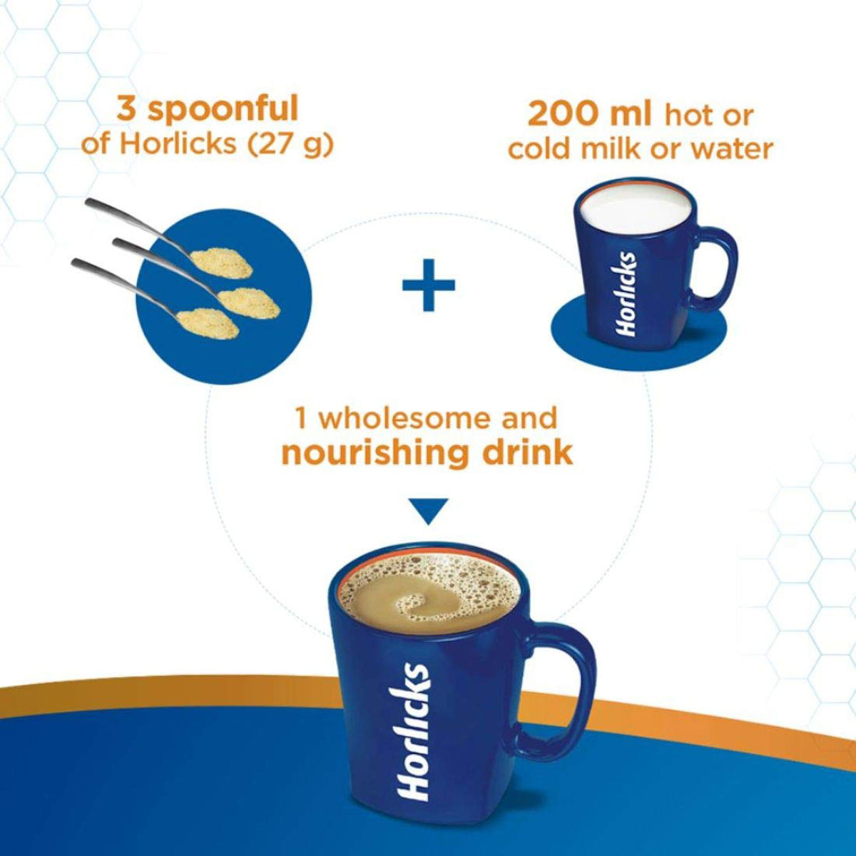 Horlicks Classic Malt Flavour Nutrition Drink Powder, 2 kg, Pack of 1 