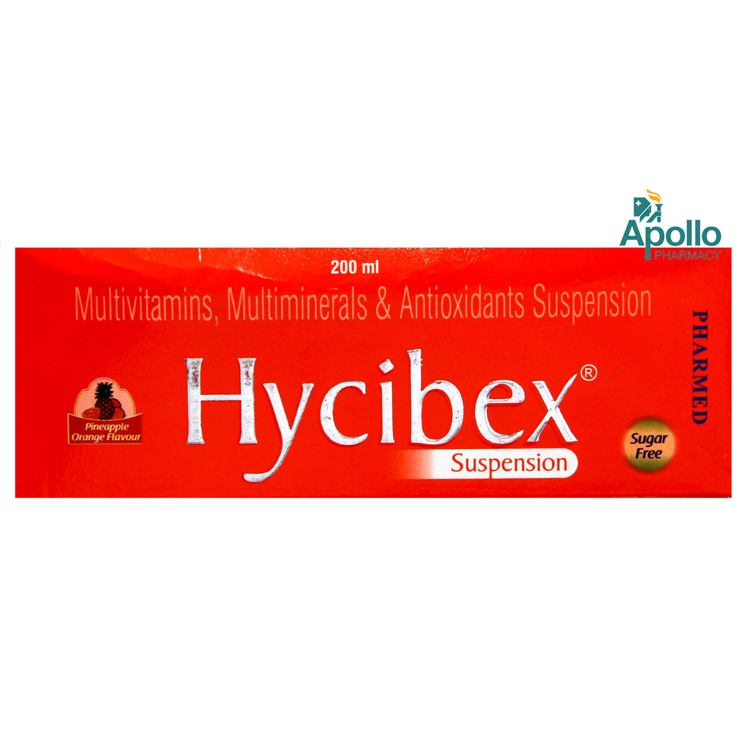 Hycibex Sugar Free Pineapple Orange Suspension 200 Ml Price Uses Side