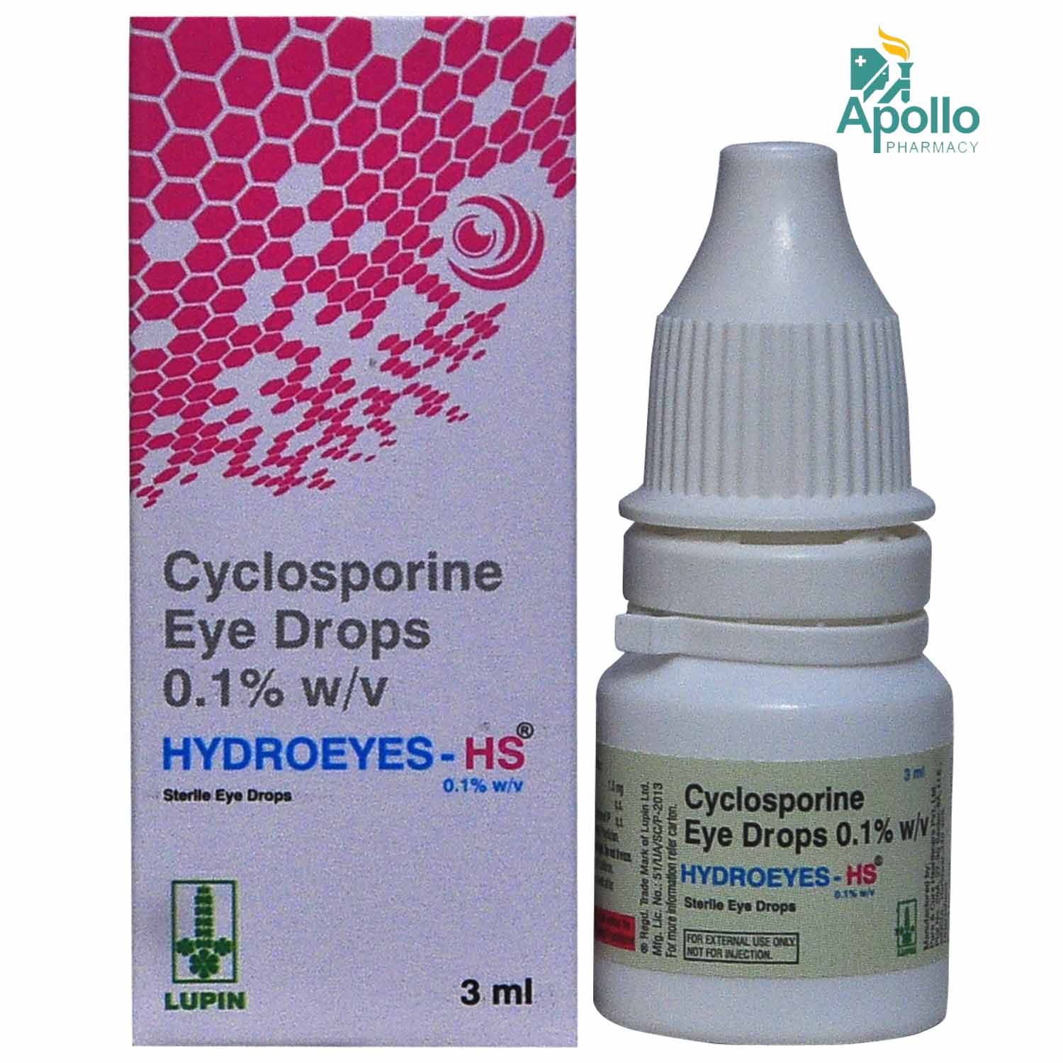 Hydroeyes-HS Eye Drops 3 ml Price, Uses, Side Effects, Composition ...