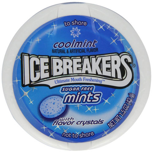Ice Breaker Sugarfree Coolmint Mouth Freshner Mints, 42 gm, Pack of 1 