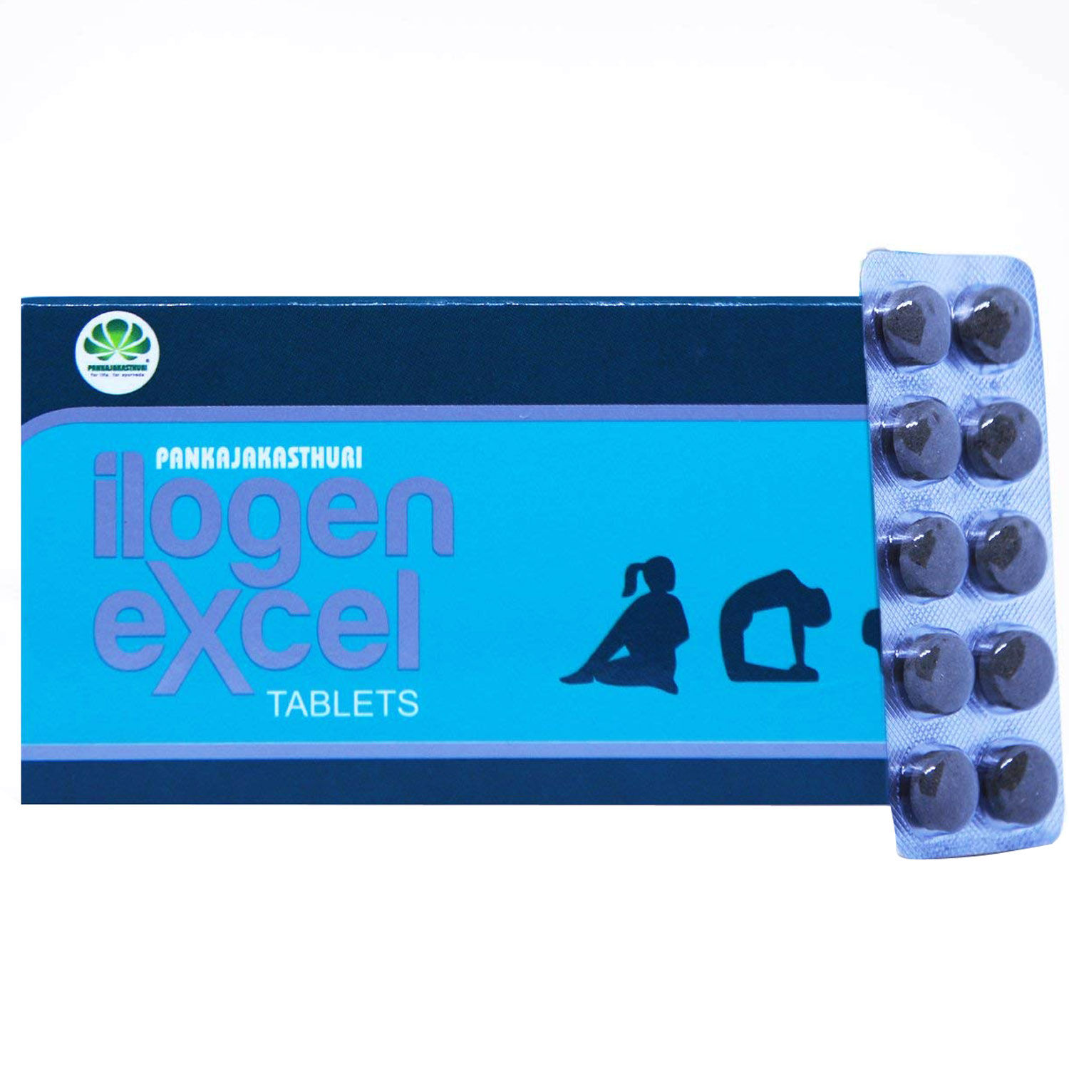 Pankajakasthuri Ilogen Excel, 10 Tablets, Pack of 10 S