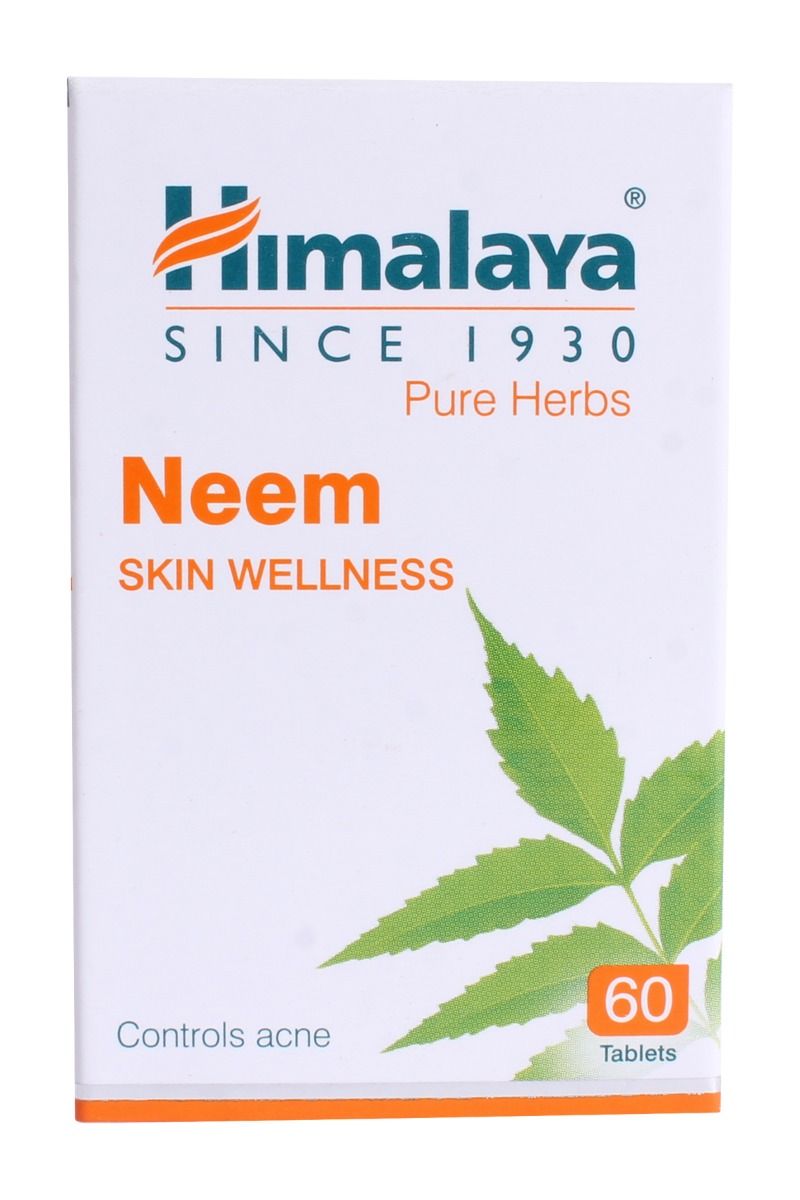 Buy Himalaya Neem Skin Wellness, 60 Capsules Online