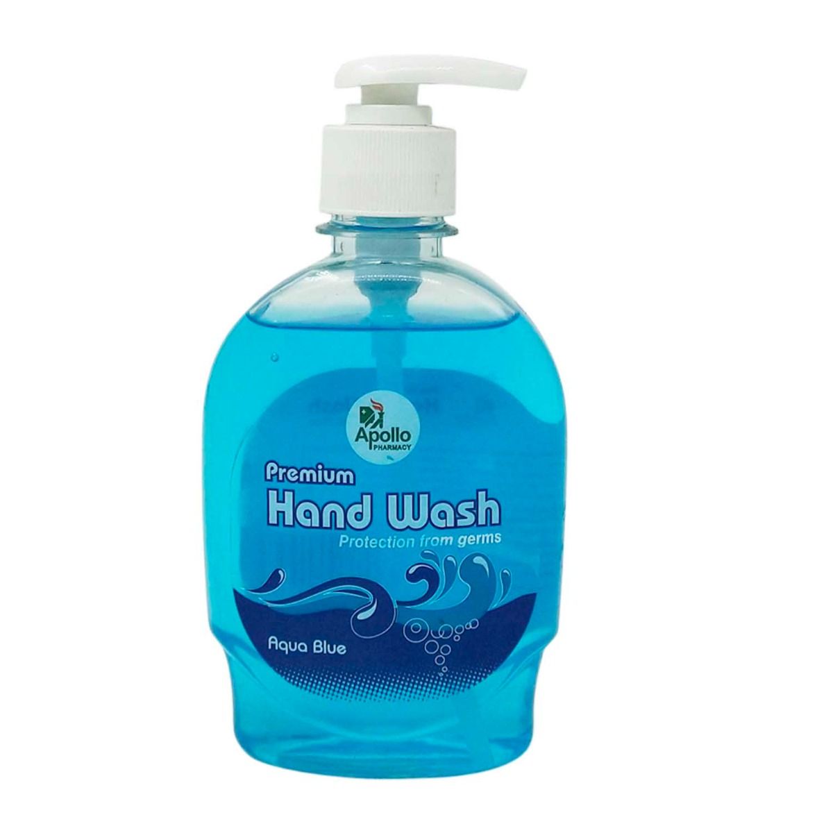 Buy Apollo Pharmacy Premium Aqua Blue Handwash, 250 ml Online