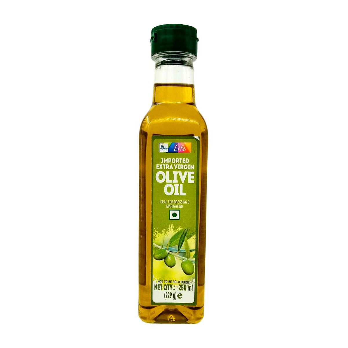 Apollo Life Extra Virgin Olive Oil, 250 ml, Pack of 1 