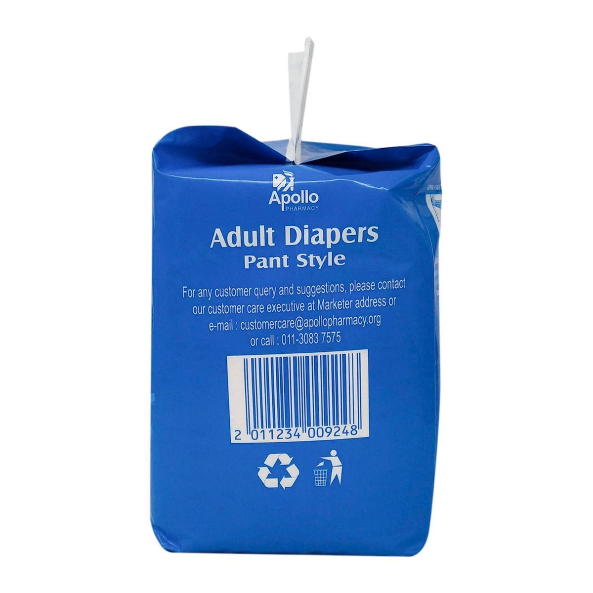 Apollo Pharmacy Adult Diaper Pants Medium, 10 Count, Pack of 1 