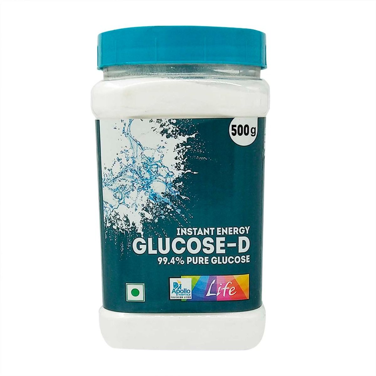 Buy Apollo Life Glucose-D Instant Energy Drink, 500 gm Jar Online