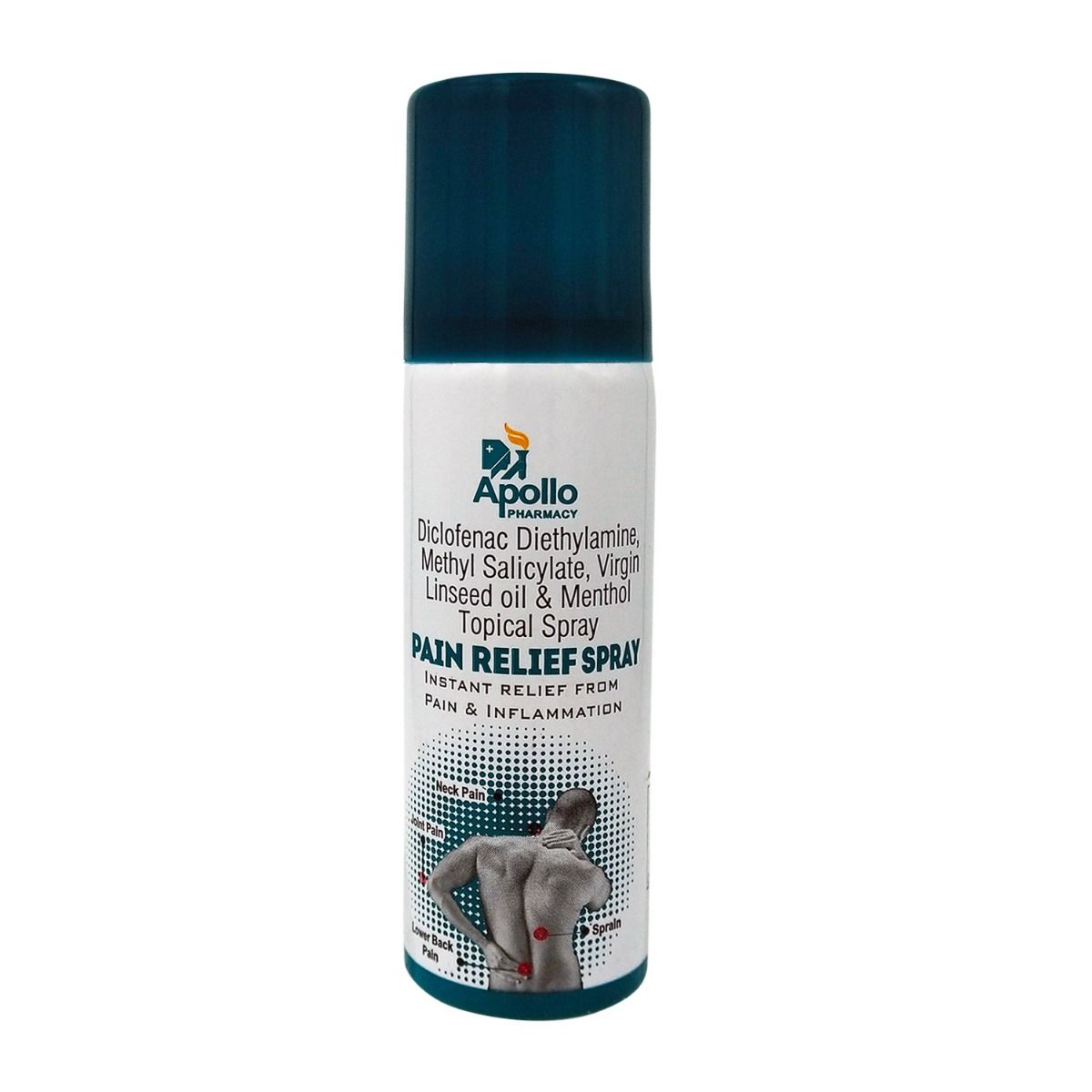 Apollo Pharmacy Pain Relief Spray, 50 ml, Pack of 1 
