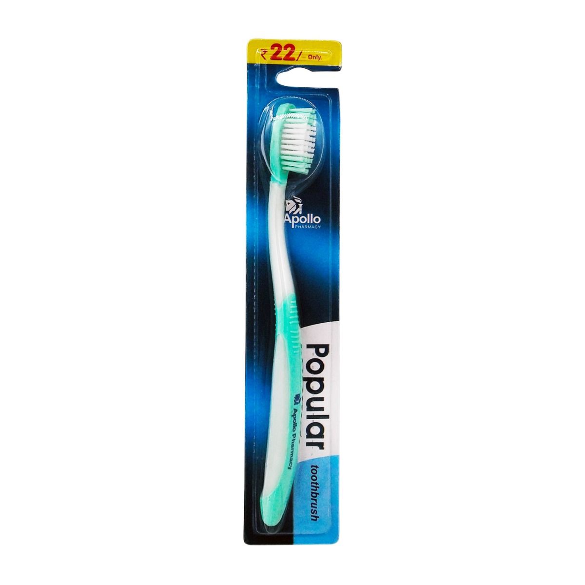 Apollo Pharmacy Popular Toothbrush, 1 Count, Pack of 1 