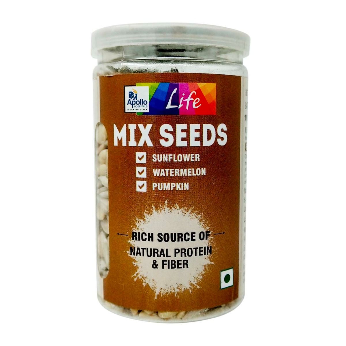Apollo Pharmacy Mix Seeds, 100 gm, Pack of 1 