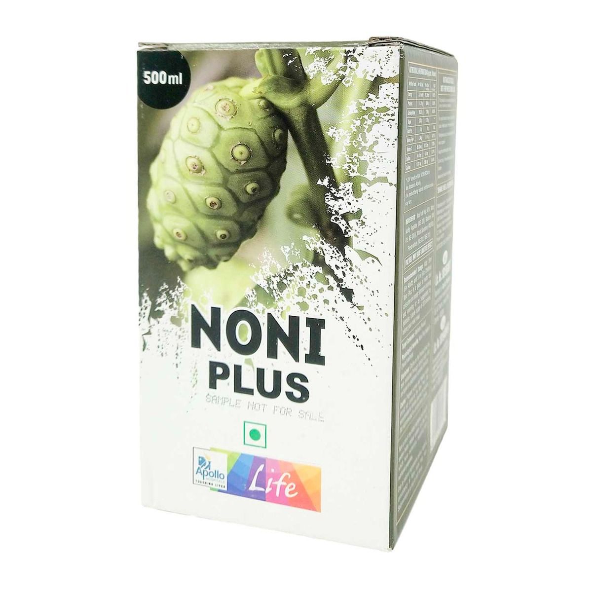 Apollo Life Noni Plus Juice, 500 ml, Pack of 1 