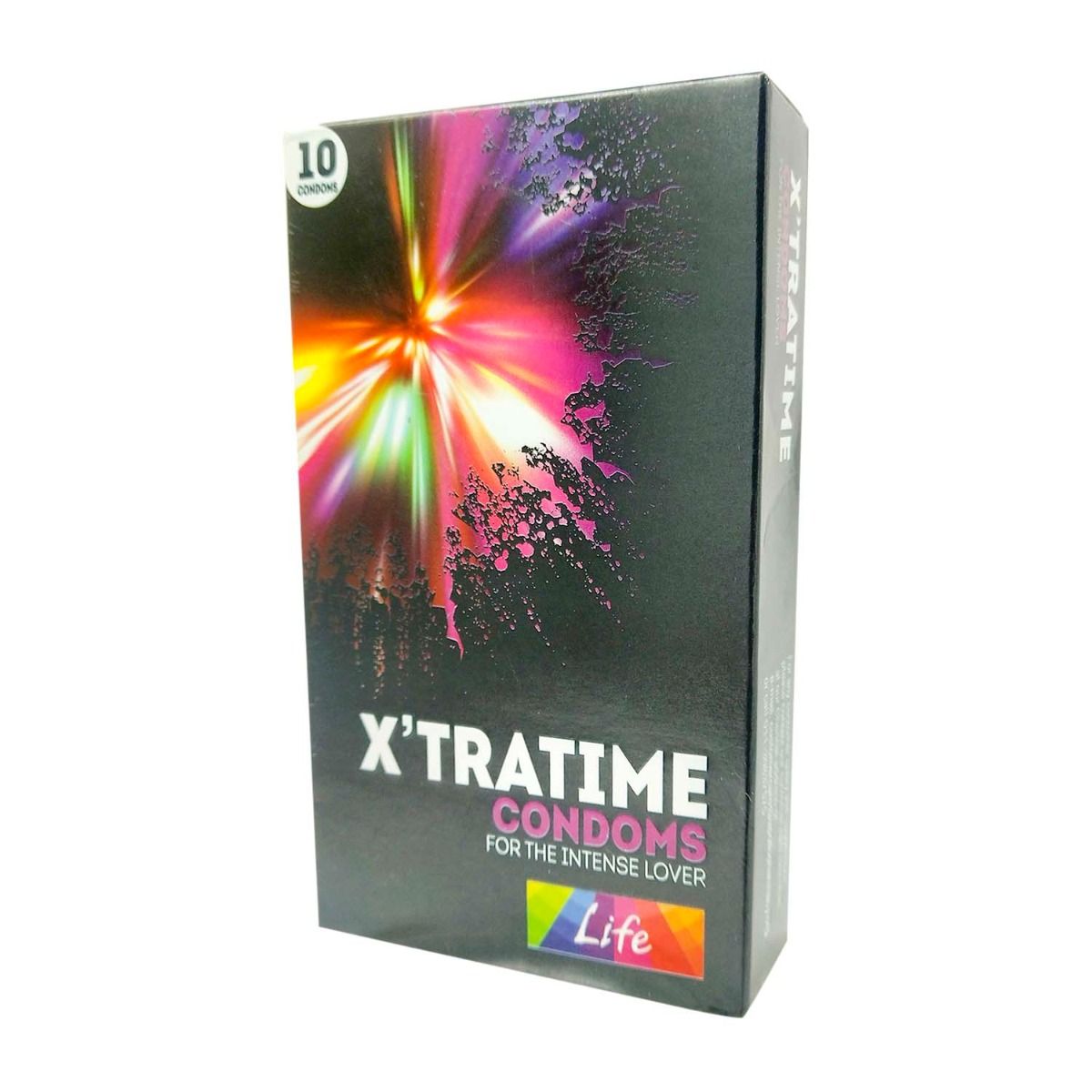 Apollo Life X'tra Time Condoms, 10 Count, Pack of 1 