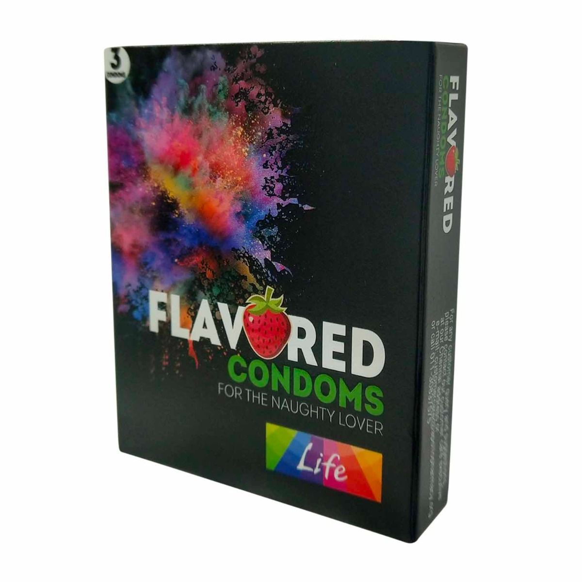 Buy Apollo Life Flavoured Condoms, 3 Count Online