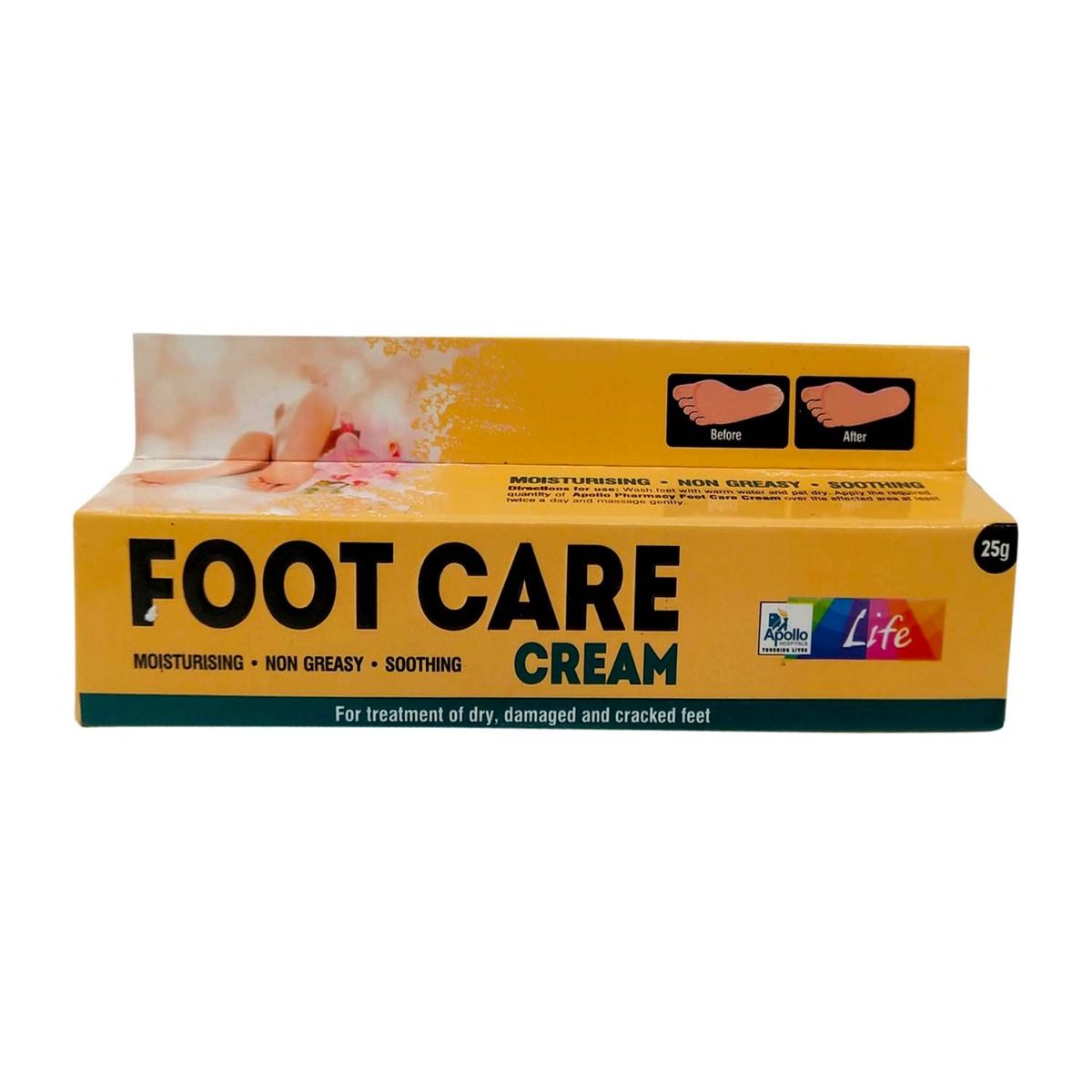 Apollo Life Foot Care Cream, 25 gm 