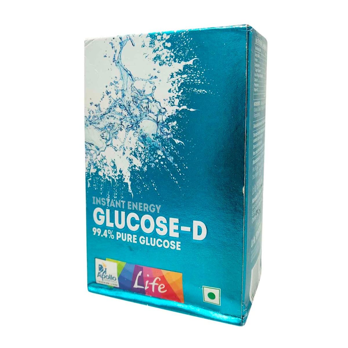 Buy Apollo Life Glucose-D Instant Energy Drink, 500 gm Refill Pack Online