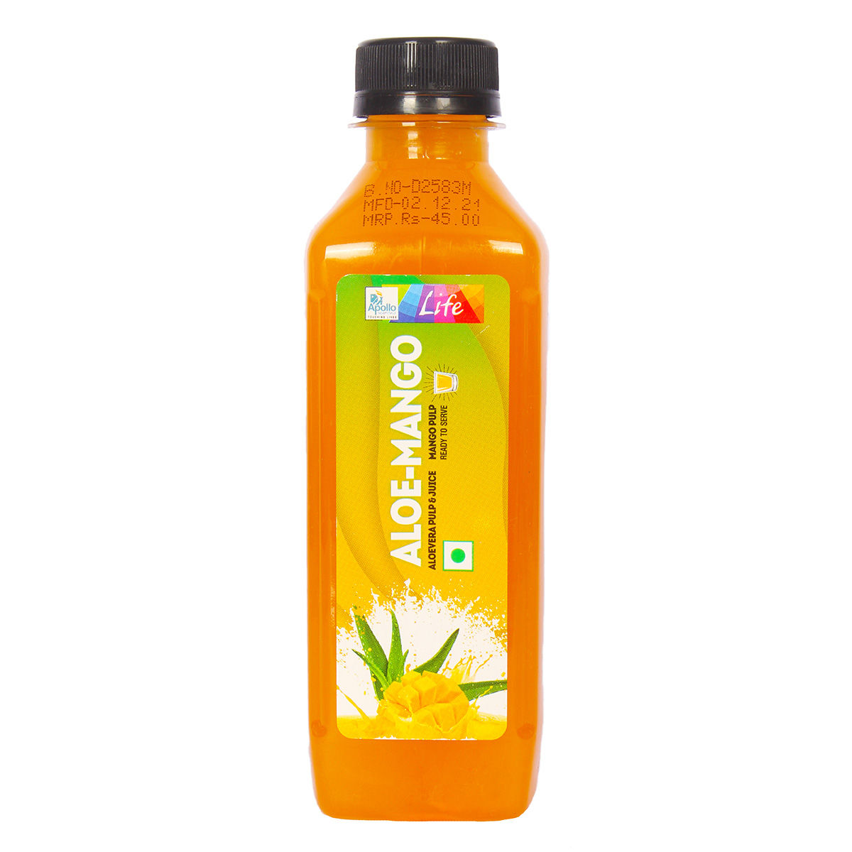 Buy Apollo Life Aloevera + Mango Juice, 300 ml Online