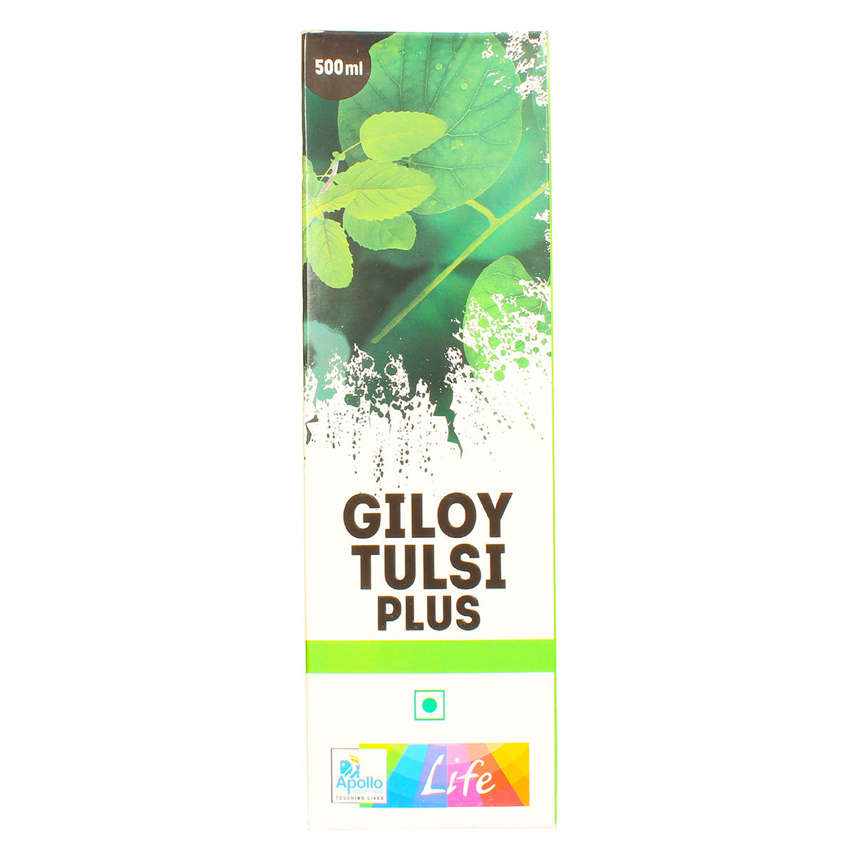 Apollo Life Giloy Tulsi Plus Juice, 500 ml, Pack of 1 