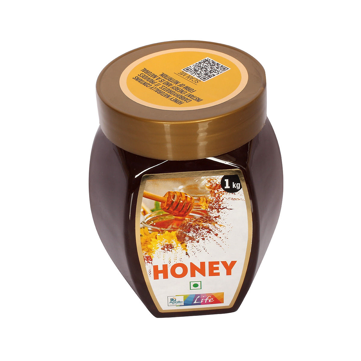 Apollo Life Honey, 1 kg, Pack of 1 
