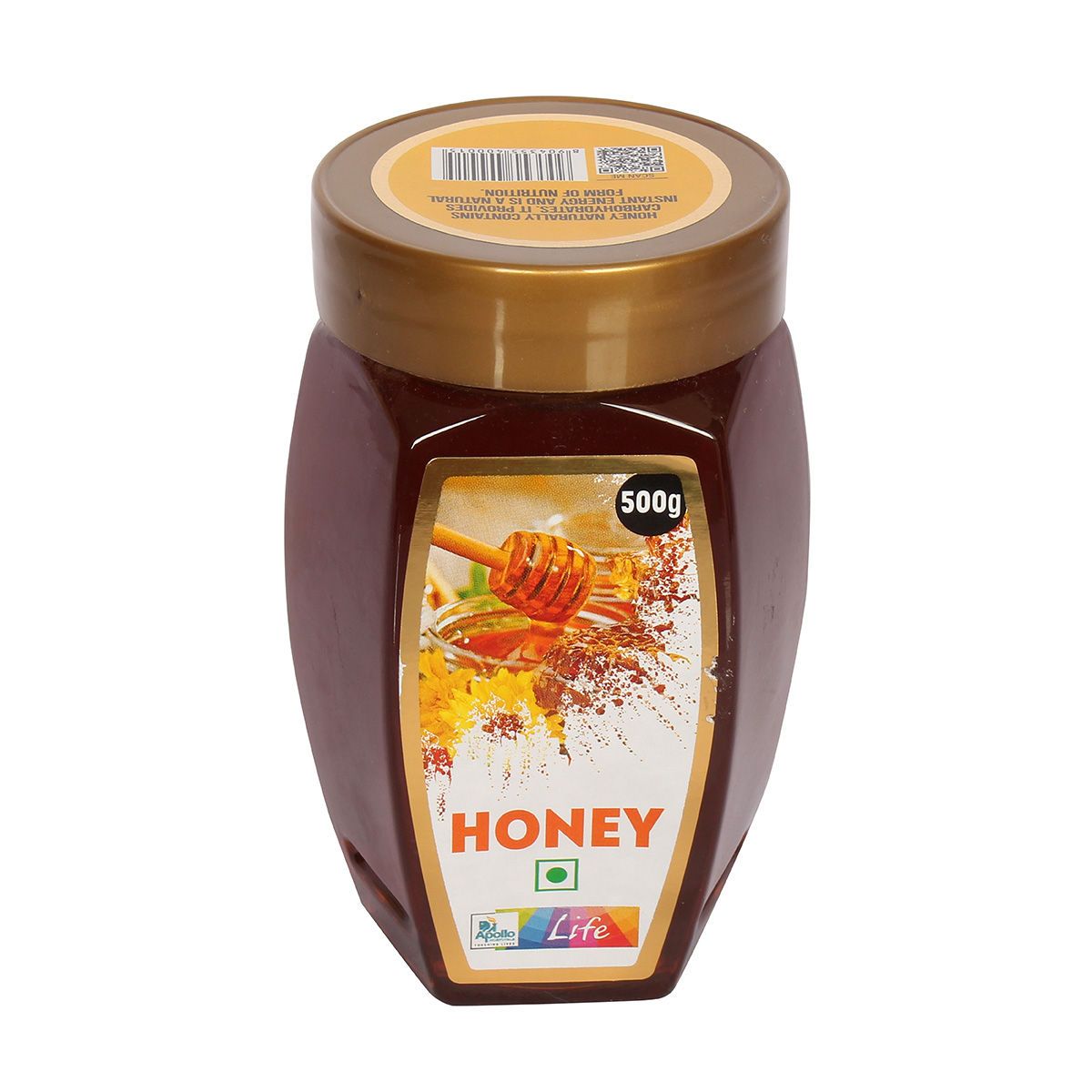 Apollo Life Honey, 500 gm, Pack of 1 