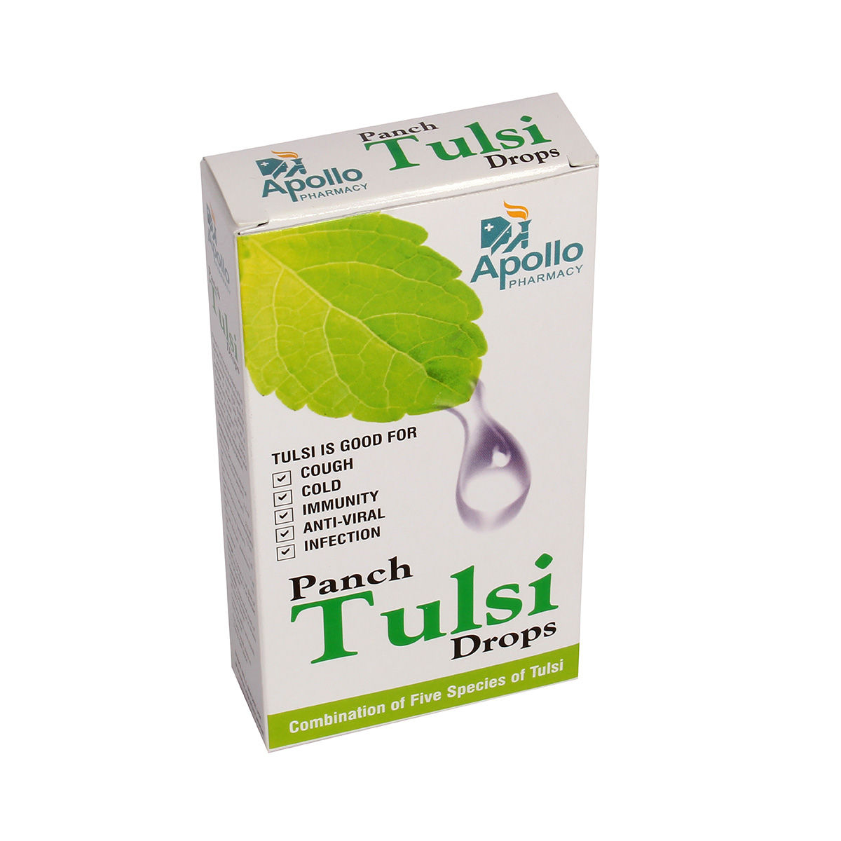 Apollo Pharmacy Panch Tulsi Drops, 20 ml, Pack of 1 