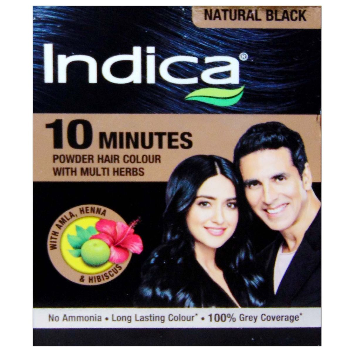 Buy Indica Easy Hair Colour Natural Black, 5 ml Online