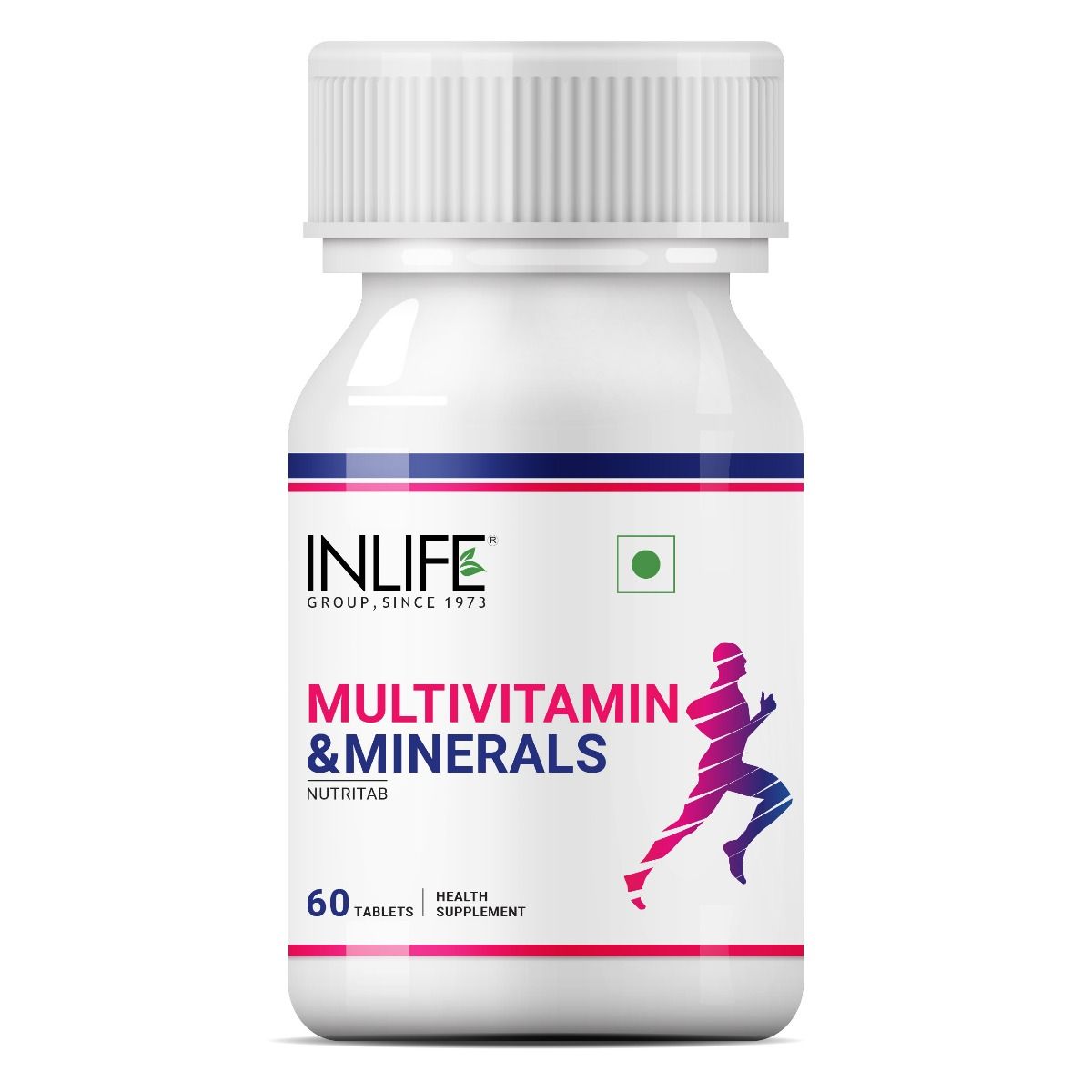 Inlife Multivitamin and Minerals, 60 Tablets, Pack of 1 