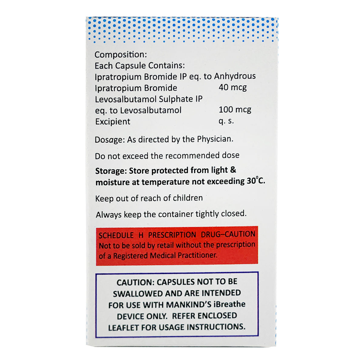 Ipraflo Dpi 40/100 Capsule 30's Price, Uses, Side Effects, Composition ...